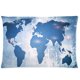 thumbnail image 1 of ABPHQTO Fundas de almohada clásicas de metal Voyage World Map 50x75 cm Dos lados impresos, 1 of 1