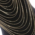 thumbnail image 1 of Chaîne de Bikini à Franges Multicouche avec Strass, 1 of 6