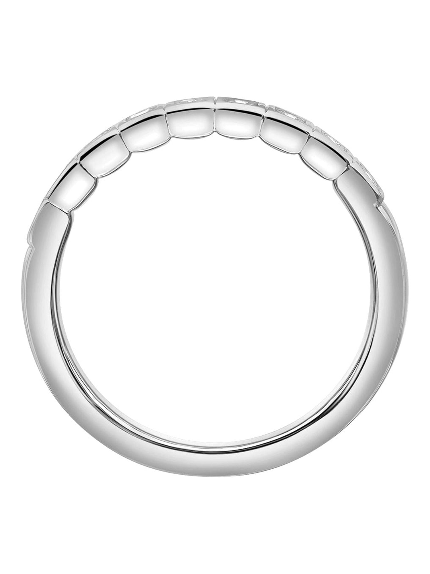 Keepsake 1/10 Carat T.W. Diamond Anniversary Ring in Sterling Silver