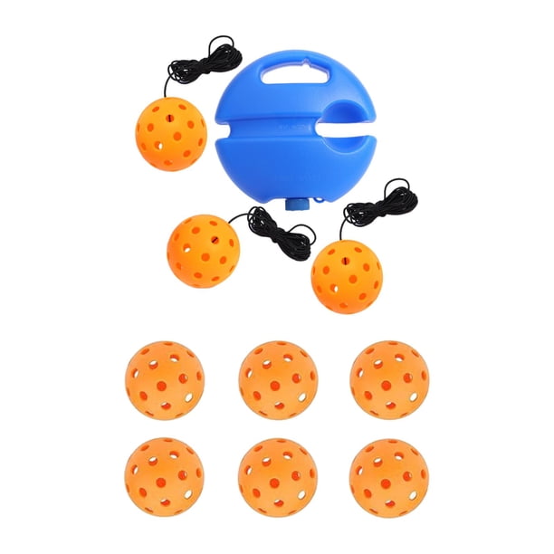 Entrenador de Pickleball Entrenamiento de Pickleball Ligero con Práctica de Pelota de Pickleball bola naranja
