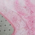 thumbnail image 2 of Tapete Decorativo Afelpado Motley 1.80mx1.20m de Fibra Larga Ultra Suave y Caliente Ideal para Sala recamara ilios innova  Rosa, 2 of 2