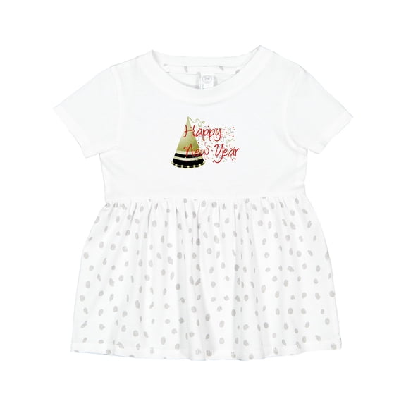 Inktastic Happy New Year Girls Baby Dress