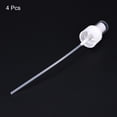 thumbnail image 3 of Unique Bargains Spray Bottle Top Sprayer Replacement Pump Plastic for Essential Oil Bottles White 4 Pack, 3 of 5
