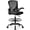 Black, variant on ATHOPE Office Chair Ergonomic Desk Chairs, Mesh Computer Chair with Flip-up Armrests, Adjustable Home Office Desk Chair with Lumbar Support Footrest Ring for Standing Desk, Black