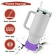 thumbnail image 4 of Funda de Botella de Agua de Silicona Uxcell [2PCS] - Funda Protectora Antideslizante para Proteger Botellas de Agua de Rasguños - [Violeta - 2.75 PULGADAS], 4 of 7