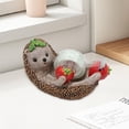 thumbnail image 4 of Dispensador de cinta adhesiva Colamx con forma de erizo de resina 14 cm x 7,3 cm x 8,9 cm, 4 of 6