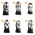 thumbnail image 2 of Máscara de calavera fantasma con cara completa, capucha de esqueleto, pasamontañas para motociclista, 2 of 8