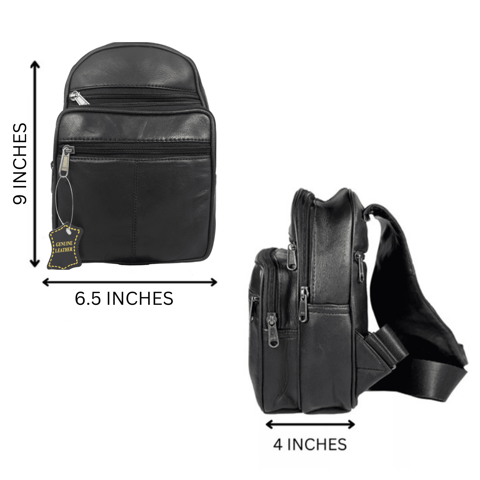Crossbody Sling Bag for Men Women, Sling Backpack Shoulder Bag, Chest Daypack