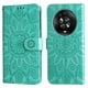 thumbnail image 3 of Funda tipo cartera GANGXUN para Honor Magic 4 Pro , diseño girasol, cuero PU, soporte, cierre magnético, tarjetero, 3 of 5
