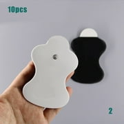 10Pcs Electrode Replacement Pads for Digital Tens Therapy Machine Physiotherapy Massager New