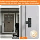 thumbnail image 3 of Soporte de timbre antirrobo para Eufy E340, soporte de cámara ajustable sin taladro compatible con Eufy Doorbell E340, sensor de timbre sin bloqueo, kits de timbre de apartamento para inquilinos, negr, 3 of 5