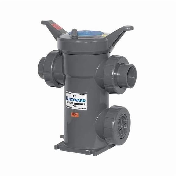 Hayward Flow Control Basket Strainer,22 1/4" H,125 psi SB1300SE18