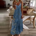 thumbnail image 5 of Chaussures Décontractées pour Femmes Robe à Imprimé Mode pour Dames Col Rond Robe Fibre de Polyester Douce Décontractée Quotidien Rendez-Vous Fête Maison Vacances Tenue de Printemps, 5 of 5