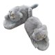 thumbnail image 1 of Pantuflas de interior con dibujos de gatos grises, suaves y cálidas, para el invierno, unisex, para mujeres, adolescentes, adultos, niños y niñas, tallas 35 a 39, 1 of 5