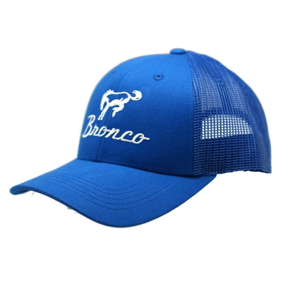 Hat - Ford Bronco Mesh Back Adjustable Royal Blue CFS Ball Cap