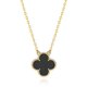 thumbnail image 1 of Fritillaria collar de trébol de cuatro hojas para mujer cadena de clavícula de plata de ley 2021 nueva luz de techo L Sincero Electrónica, 1 of 1