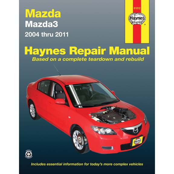 Mazda3 (04-11) Haynes Repair Manual ^