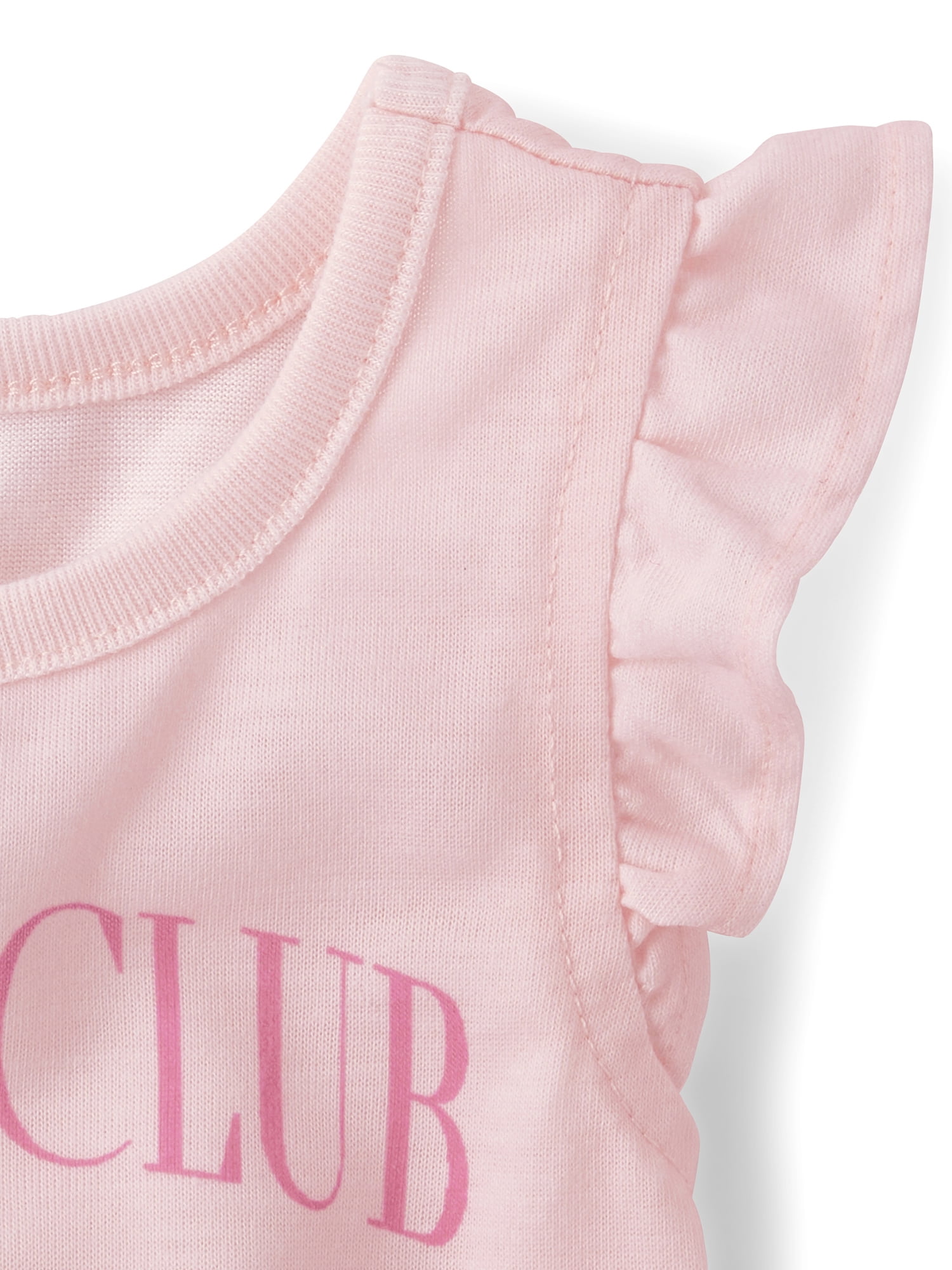The Children's Place Baby & Toddler Girls Short Sleeve Teddy Bear PJs, Sizes 12M-5T