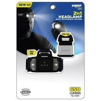 650 Lumens Morf LED Head Lamp with AA Battery - Black