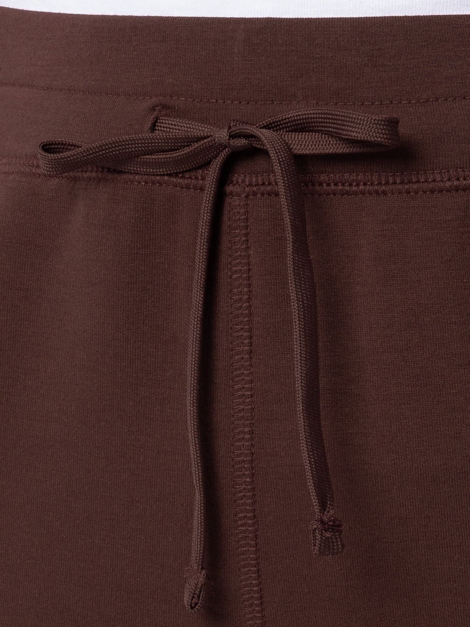 Athletic Works Women's Plus Size 9" French Terry Drawstring Lounge Shorts, Size 1X-5X