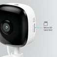 thumbnail image 3 of TP-Link - Kasa Smart 2K HD Indoor Wi-Fi Security Camera, Two-Way Audio, Night Vision, SD Card Storage - Black/White, 3 of 8