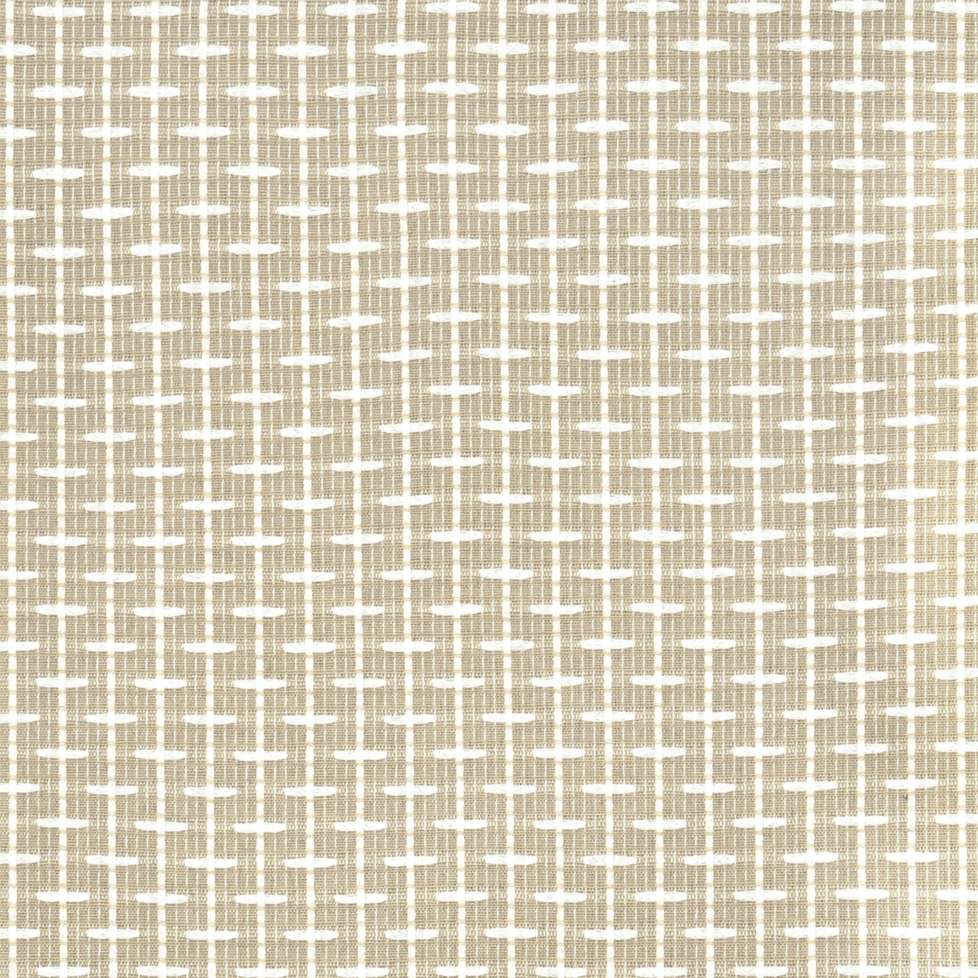 Achim Bedford Front Tab Light Filtering Curtain Panel, Tan, 42" x 63"