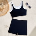 thumbnail image 4 of GXWEA Bathing Suits For Girls Swimming Suit For Girls Teen Girls Swimsuits Two Piece Bikini Sets With Chest Pad, 4 of 7
