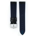 thumbnail image 2 of Hirsch Andy Leather Watch Strap - Blue - L - 18mm - Natural Rubber, 2 of 9