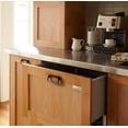 thumbnail image 5 of Goo-Ki Matte Black Cabinet Pulls 5'' (128MM) Hole Centers Mordern Zinc Alloy Drawer Pulls Handles for Drawer,Wardrobe,Cupboard, 6 Pack, 5 of 6