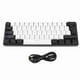 thumbnail image 2 of MINI RGB Teclado LED BACKELD 61 Teclas Ergonómica Mecánica Feeling Teclado De Juego Wired Para Negocios, 2 of 7