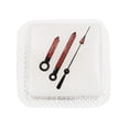 thumbnail image 4 of segolike Watch Hand Set Parts Watch Accessories Alloy Steel Hour Minute for NH35/NH36 red, 4 of 9