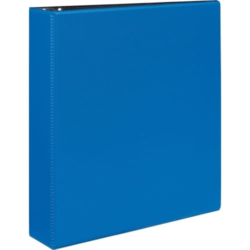 Avery Durable Binder - DuraHinge 2' Binder Capacity - Letter - 8 1/2' x 11' Sheet Size - 500 Sheet Capacity - 3 x Slant D-Ring Fastener(s) - 2 Internal Pocket(s) - Blue - Recycled - Gap-free Ring, S