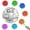 30cm, variant on Dbuoem Large Disco Ball,Big Hanging Mirror Ball,Lightning Ball Ornaments with Hanging Ring for DJ Club,Stage,Bar,Wedding,Events,Dance Party Decor