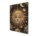 thumbnail image 3 of 12x16 inch Tarot Cards Sun Canvas Hanging Picture,Indoor Home Bedroom,Man Cave,Study,Apartment Wall Decor Poster Prints,Charm Tarot Cards Sun Vintage Style Oil Painting&nbsp;Wall Art,For Cafe,Bar, 3 of 6