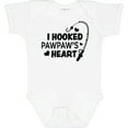 thumbnail image 3 of Inktastic I Hooked Pawpaw's Heart with Fishing Rod Boys or Girls Baby Bodysuit, 3 of 5