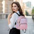 thumbnail image 6 of JIALIOU Mini Backpack Purse for Women Quilted Casual Daypack Small Travel Shoulder Bag, Purple Pink Star Sky, 6 of 7