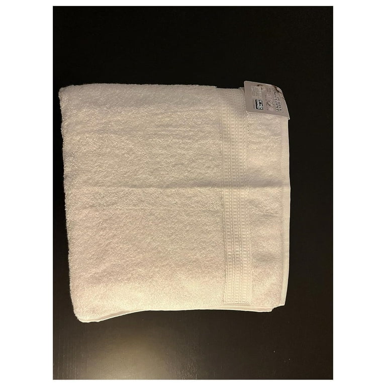 Lot Of 2 Purely Indulgent HygroCotton bath towel 30”X58” White NWT