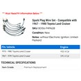 thumbnail image 2 of Spark Plug Wire Set - Compatible with 1967 - 1980 Toyota Land Cruiser 1968 1969 1970 1971 1972 1973 1974 1975 1976 1977 1978 1979, 2 of 2