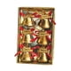 thumbnail image 4 of 6 colgantes de campanas de metal para árbol de Navidad de color dorado para repisas de chimenea Diámetro 25 cm, 4 of 8