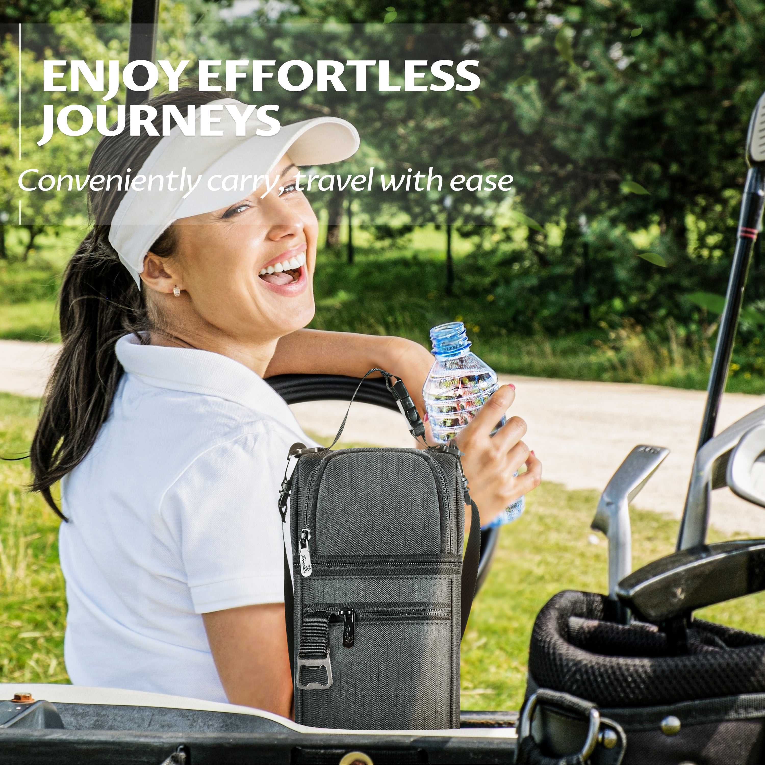 Tirrinia Outdoor Portable Golf Refrigerated Ice Bag for Men, Father -  Golf Accessories Insulation Bag,Golf Sports Bags For Hiking, Camping, Picnic and more