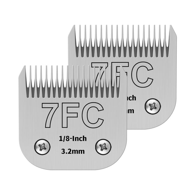 Cuchilla de aseo para mascotas 7FC compatible con Andis, Oster y Wahl