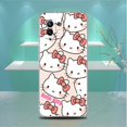 thumbnail image 1 of Funda transparente de Hello Kitty Cat para Xiaomi Mi Poco X3, NFC, M3 Pro, F3, F1, 11 Lite, 12, Note 10, 11T, 9T Fivean LED, 1 of 2