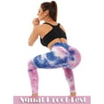 thumbnail image 2 of VASLANDA Women's High Waist Textured Yoga Pants Tummy Control Ruched Butt Lifting Stretchy Workout Leggings Booty Scrunch Tights, 2 of 6