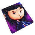 thumbnail image 2 of Alfombrilla de ratón Coraline con borde cosido, cómodas alfombrillas con base de goma antideslizante, lavables a granel con tela de licra, para ordenadores y portátiles., 2 of 5