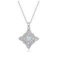 thumbnail image 1 of Collar Con Dije Xtellar  Nudo De Brujas Celta Para Mujer Plata 925, 1 of 4