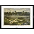 thumbnail image 5 of Art.com Grand Match for the Championship at the Elysian Fields Hoboken New Jersey Photographic Print by Currier & Ives, Black Frame Wall Art, 44" x 32", 5 of 5