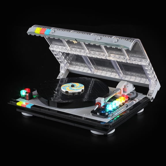LED Light for 40699 Retro Record Player Building Blocks Model (Building Set NOT Included)