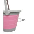 thumbnail image 4 of SAMMART Collapsible Plastic Bucket - Foldable Round Tub - Portable Fishing Water Pail - Space Saving Outdoor Waterpot, size 27cm dia, 4 of 7