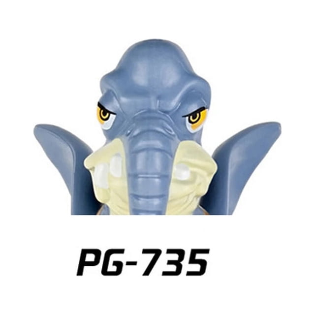 Bloques de construcción de Star Wars PG8067 figuras de ladrillos PG741 PG742 mini figuras de acción juguetes de ensamblaje PG735 PG736 PG737