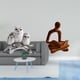 thumbnail image 2 of Figuras de búho de resina, estatua de pensador abstracto, figura de animal, escultura en miniatura moderna, decoración adecuada para dormitorio, sala, 2 of 8